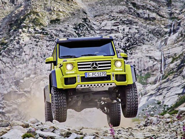 Mercedes-Benz G 500 4x4 Squared - 6х6 минус один мост